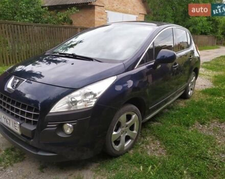 Синий Пежо 3008, объемом двигателя 1.6 л и пробегом 215 тыс. км за 7300 $, фото 6 на Automoto.ua