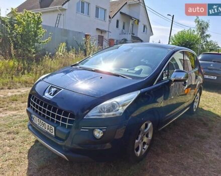 Синій Пежо 3008, об'ємом двигуна 1.56 л та пробігом 180 тис. км за 7600 $, фото 2 на Automoto.ua