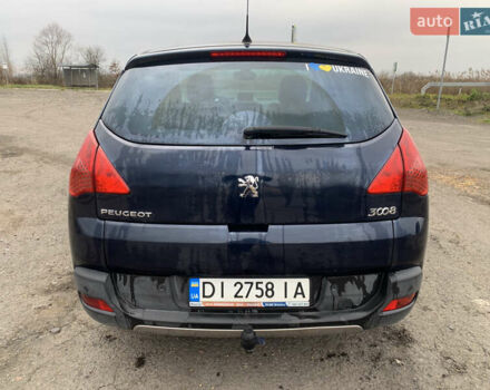 Синий Пежо 3008, объемом двигателя 1.6 л и пробегом 282 тыс. км за 8300 $, фото 5 на Automoto.ua
