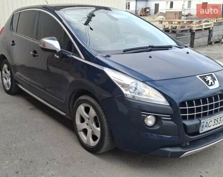 Синій Пежо 3008, об'ємом двигуна 1.6 л та пробігом 380 тис. км за 8600 $, фото 2 на Automoto.ua