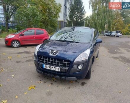 Синий Пежо 3008, объемом двигателя 1.6 л и пробегом 192 тыс. км за 6950 $, фото 16 на Automoto.ua
