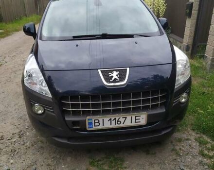 Синий Пежо 3008, объемом двигателя 1.6 л и пробегом 215 тыс. км за 7300 $, фото 5 на Automoto.ua