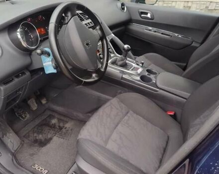 Синий Пежо 3008, объемом двигателя 1.6 л и пробегом 192 тыс. км за 6950 $, фото 14 на Automoto.ua