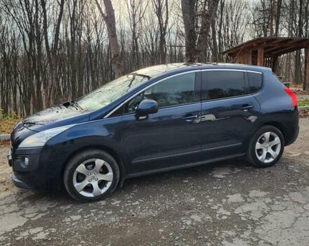 Синий Пежо 3008, объемом двигателя 1.56 л и пробегом 268 тыс. км за 7400 $, фото 1 на Automoto.ua