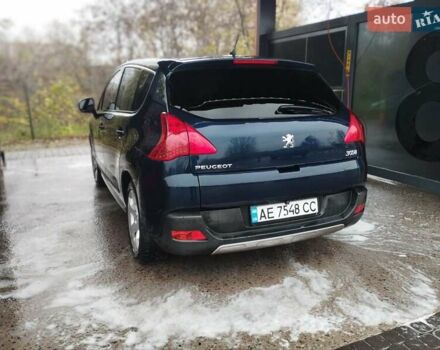 Синий Пежо 3008, объемом двигателя 1.6 л и пробегом 187 тыс. км за 7500 $, фото 7 на Automoto.ua