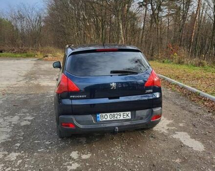 Синий Пежо 3008, объемом двигателя 1.56 л и пробегом 268 тыс. км за 7400 $, фото 4 на Automoto.ua