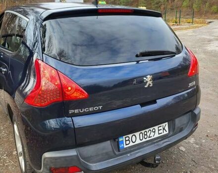 Синий Пежо 3008, объемом двигателя 1.56 л и пробегом 268 тыс. км за 7400 $, фото 5 на Automoto.ua