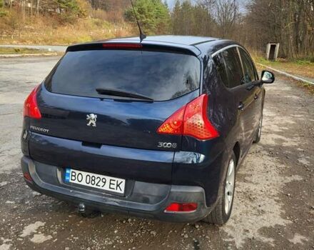 Синий Пежо 3008, объемом двигателя 1.56 л и пробегом 268 тыс. км за 7400 $, фото 6 на Automoto.ua