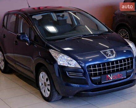Синий Пежо 3008, объемом двигателя 1.6 л и пробегом 119 тыс. км за 6900 $, фото 3 на Automoto.ua