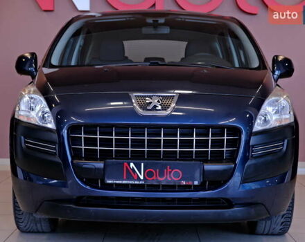 Синий Пежо 3008, объемом двигателя 1.6 л и пробегом 119 тыс. км за 6900 $, фото 1 на Automoto.ua