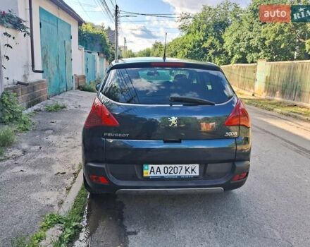 Синий Пежо 3008, объемом двигателя 1.6 л и пробегом 265 тыс. км за 8200 $, фото 3 на Automoto.ua