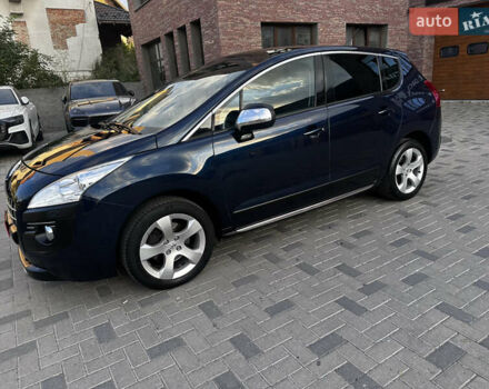 Синий Пежо 3008, объемом двигателя 2 л и пробегом 194 тыс. км за 10900 $, фото 71 на Automoto.ua