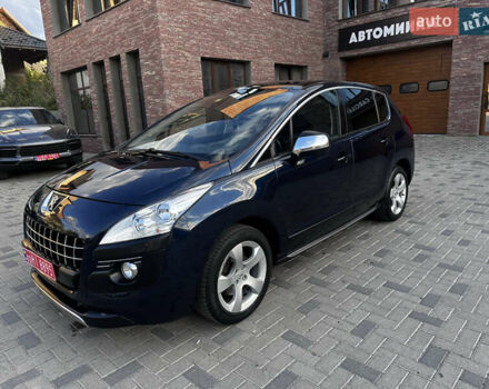 Синий Пежо 3008, объемом двигателя 2 л и пробегом 194 тыс. км за 10900 $, фото 4 на Automoto.ua