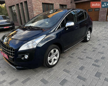 Синий Пежо 3008, объемом двигателя 2 л и пробегом 194 тыс. км за 10900 $, фото 70 на Automoto.ua