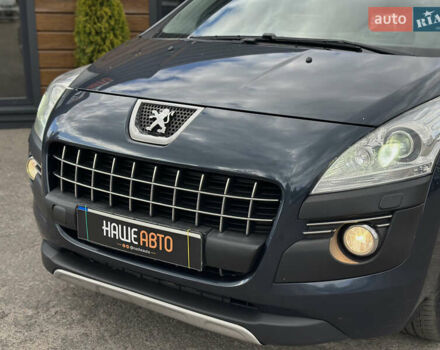 Синий Пежо 3008, объемом двигателя 1.6 л и пробегом 330 тыс. км за 9499 $, фото 4 на Automoto.ua