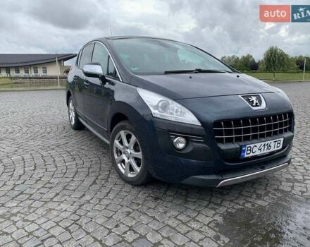 Синий Пежо 3008, объемом двигателя 1.56 л и пробегом 229 тыс. км за 11000 $, фото 1 на Automoto.ua