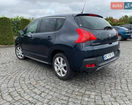 Синий Пежо 3008, объемом двигателя 1.56 л и пробегом 229 тыс. км за 11000 $, фото 3 на Automoto.ua