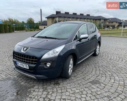 Синий Пежо 3008, объемом двигателя 1.56 л и пробегом 229 тыс. км за 11000 $, фото 2 на Automoto.ua