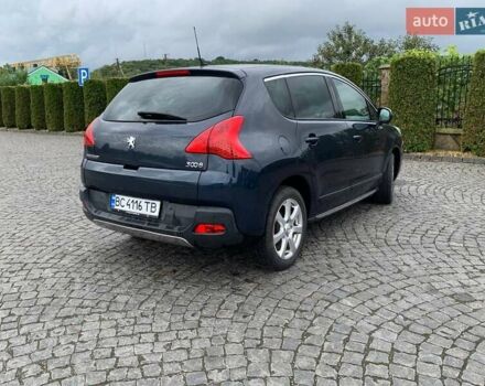 Синий Пежо 3008, объемом двигателя 1.56 л и пробегом 229 тыс. км за 11000 $, фото 4 на Automoto.ua