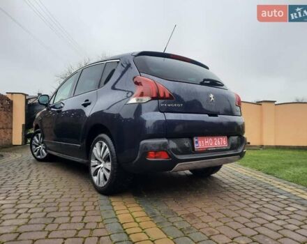 Синий Пежо 3008, объемом двигателя 2 л и пробегом 135 тыс. км за 11799 $, фото 5 на Automoto.ua