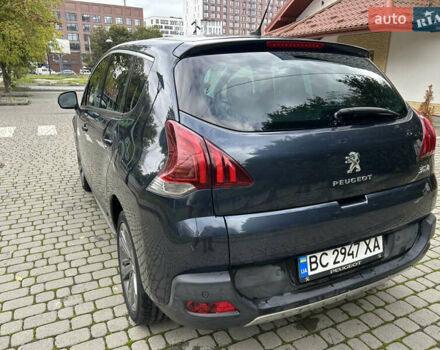 Пежо 3008 2014 в Львове на Automoto.ua Синий Пежо 3008, объемом двигателя 1.56 л и пробегом 191 тыс. км за 11800 $, фото 9 на Automoto.ua