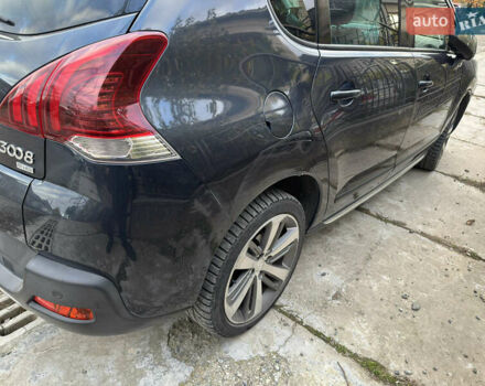 Синий Пежо 3008, объемом двигателя 1.56 л и пробегом 152 тыс. км за 12300 $, фото 23 на Automoto.ua