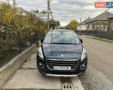 Синий Пежо 3008, объемом двигателя 1.56 л и пробегом 152 тыс. км за 12300 $, фото 25 на Automoto.ua