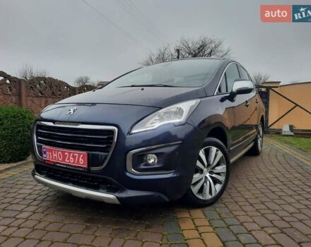 Синий Пежо 3008, объемом двигателя 2 л и пробегом 135 тыс. км за 11799 $, фото 48 на Automoto.ua
