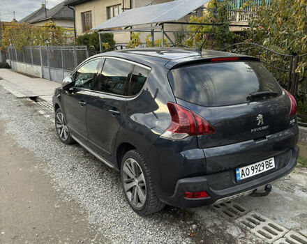 Синий Пежо 3008, объемом двигателя 1.56 л и пробегом 152 тыс. км за 12300 $, фото 27 на Automoto.ua