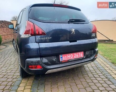 Синий Пежо 3008, объемом двигателя 2 л и пробегом 135 тыс. км за 11799 $, фото 9 на Automoto.ua