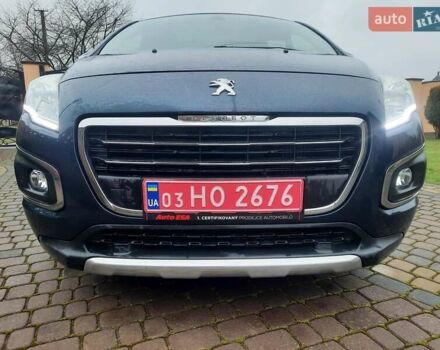 Синий Пежо 3008, объемом двигателя 2 л и пробегом 135 тыс. км за 11799 $, фото 45 на Automoto.ua