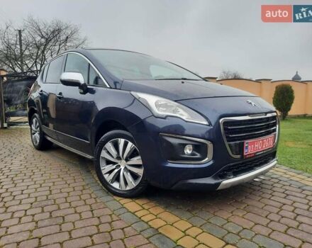 Синий Пежо 3008, объемом двигателя 2 л и пробегом 135 тыс. км за 11799 $, фото 4 на Automoto.ua