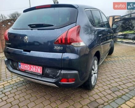 Синий Пежо 3008, объемом двигателя 2 л и пробегом 135 тыс. км за 11799 $, фото 10 на Automoto.ua