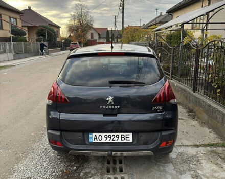 Синий Пежо 3008, объемом двигателя 1.56 л и пробегом 152 тыс. км за 12300 $, фото 28 на Automoto.ua