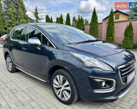Синий Пежо 3008, объемом двигателя 1.56 л и пробегом 163 тыс. км за 10900 $, фото 8 на Automoto.ua