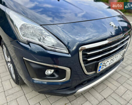 Синий Пежо 3008, объемом двигателя 1.56 л и пробегом 163 тыс. км за 10900 $, фото 17 на Automoto.ua
