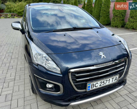 Синий Пежо 3008, объемом двигателя 1.56 л и пробегом 163 тыс. км за 10900 $, фото 4 на Automoto.ua