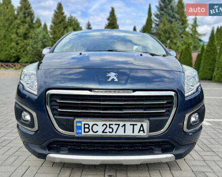 Синий Пежо 3008, объемом двигателя 1.56 л и пробегом 163 тыс. км за 10900 $, фото 3 на Automoto.ua
