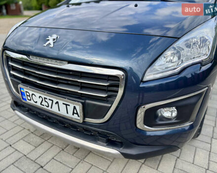 Синий Пежо 3008, объемом двигателя 1.56 л и пробегом 163 тыс. км за 10900 $, фото 2 на Automoto.ua
