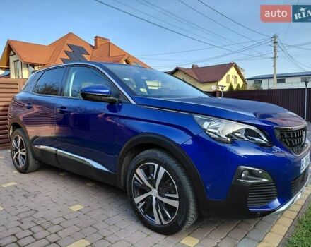 Синий Пежо 3008, объемом двигателя 1.6 л и пробегом 206 тыс. км за 18900 $, фото 1 на Automoto.ua