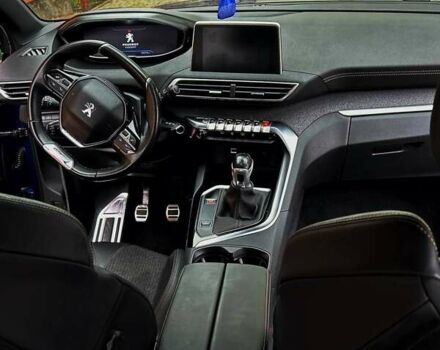 Синий Пежо 3008, объемом двигателя 2 л и пробегом 161 тыс. км за 18888 $, фото 1 на Automoto.ua
