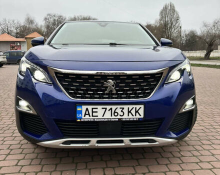 Синий Пежо 3008, объемом двигателя 1.5 л и пробегом 214 тыс. км за 17500 $, фото 1 на Automoto.ua