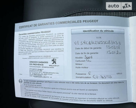 Синій Пежо 3008, об'ємом двигуна 1.56 л та пробігом 158 тис. км за 19999 $, фото 84 на Automoto.ua