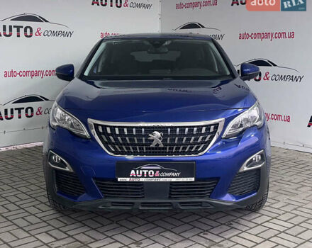 Синий Пежо 3008, объемом двигателя 1.5 л и пробегом 189 тыс. км за 19450 $, фото 1 на Automoto.ua