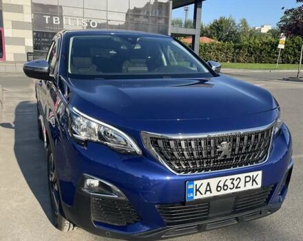 Синий Пежо 3008, объемом двигателя 1.5 л и пробегом 107 тыс. км за 22500 $, фото 1 на Automoto.ua