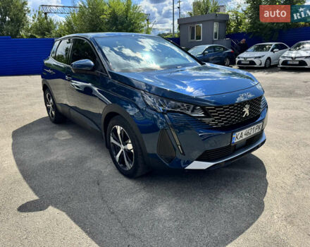 Синій Пежо 3008, об'ємом двигуна 1.5 л та пробігом 53 тис. км за 25999 $, фото 2 на Automoto.ua