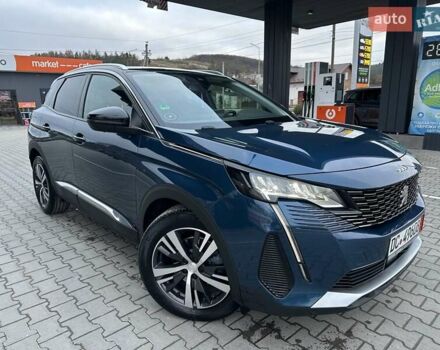 Синий Пежо 3008, объемом двигателя 1.5 л и пробегом 117 тыс. км за 23250 $, фото 12 на Automoto.ua