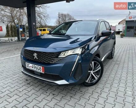 Синий Пежо 3008, объемом двигателя 1.5 л и пробегом 117 тыс. км за 23250 $, фото 8 на Automoto.ua