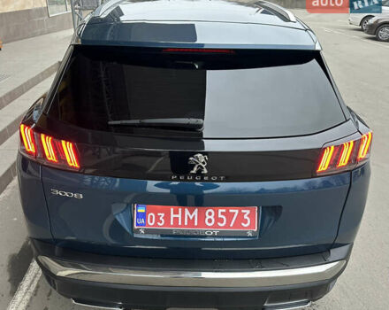 Синий Пежо 3008, объемом двигателя 1.5 л и пробегом 175 тыс. км за 22499 $, фото 44 на Automoto.ua