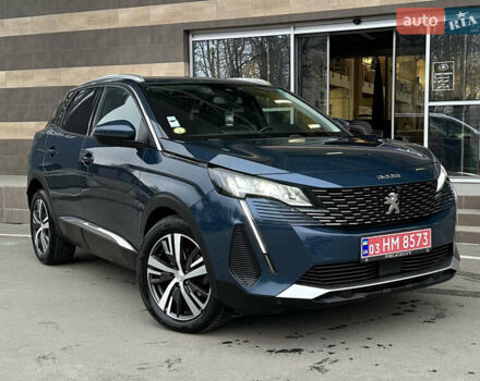 Синий Пежо 3008, объемом двигателя 1.5 л и пробегом 175 тыс. км за 22499 $, фото 46 на Automoto.ua